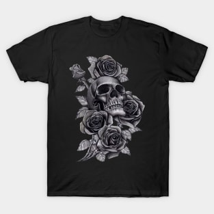 Rose Skull T-Shirt